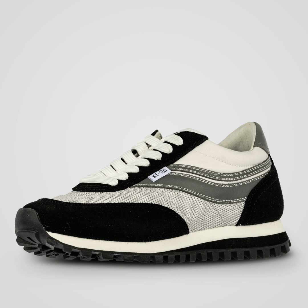 Osaga KT-26 Retro Sneakers (White/Gray/Black)