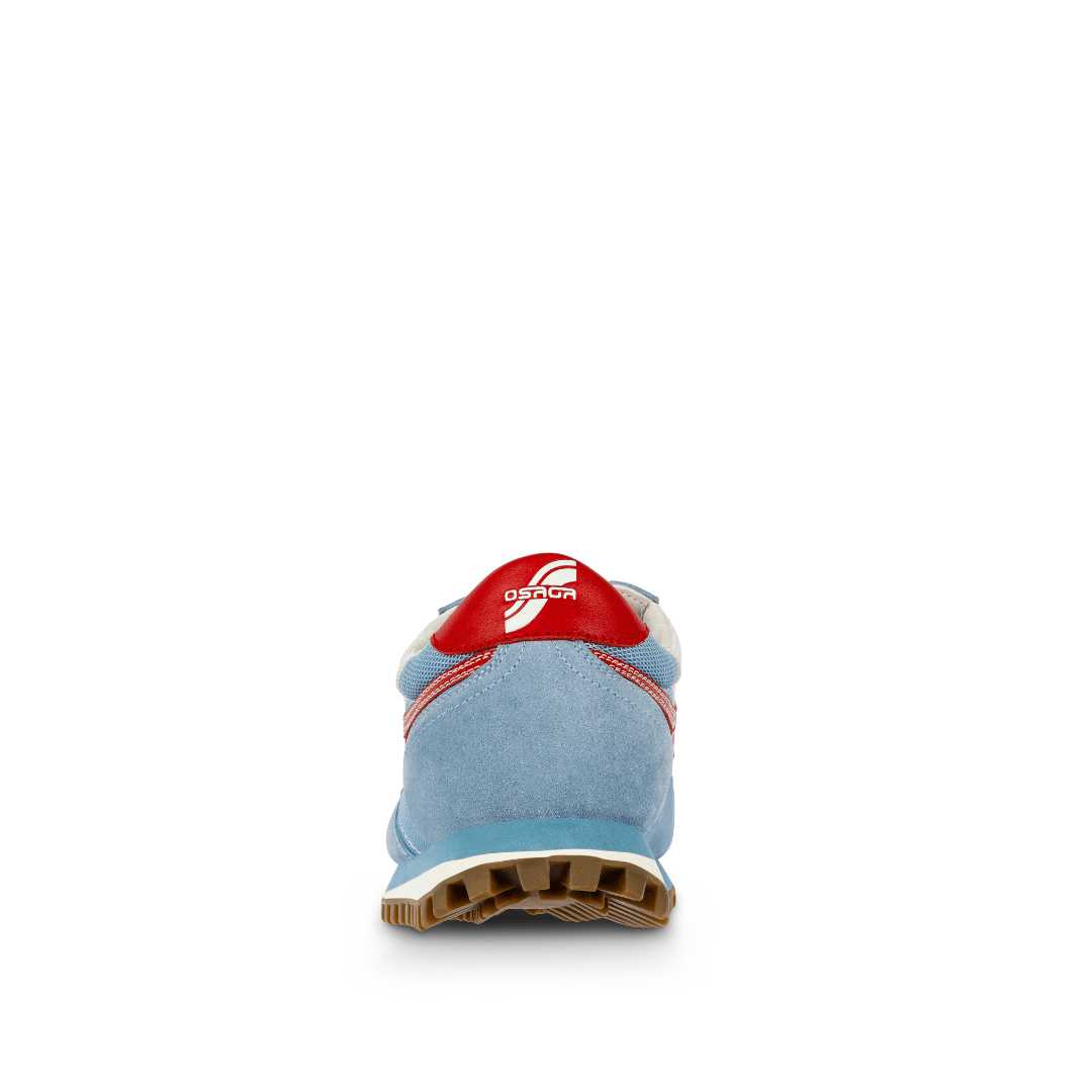 back view of osaga KT-26 gum sneaker with logo