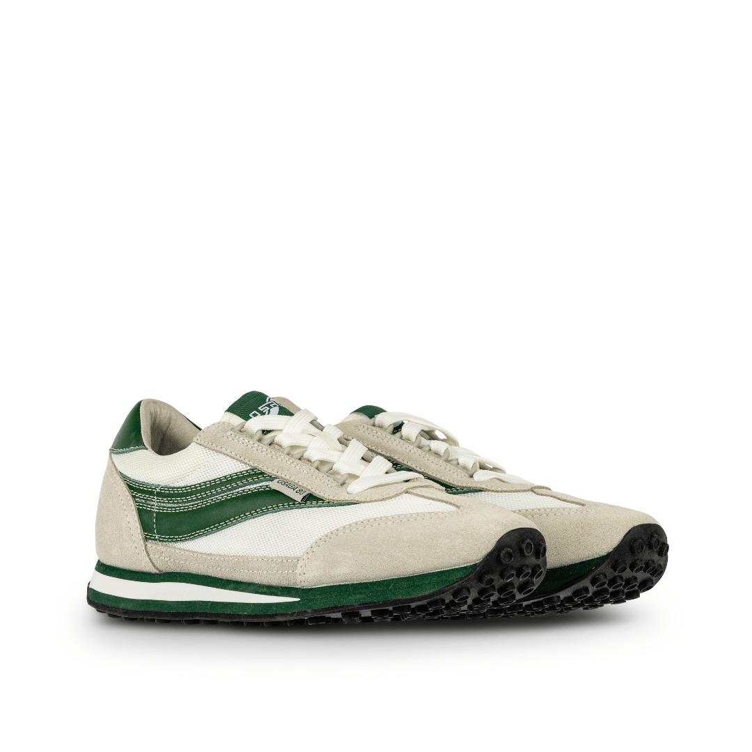 pair of osaga 80 evergreen leather sneakers